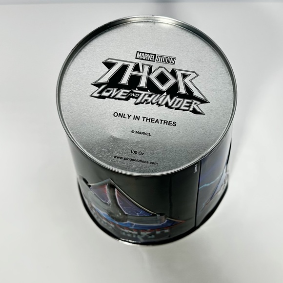 Thor: Love and Thunder Movie Theatre Exclusive Metal Popcorn Bucket - Picture 6 of 6